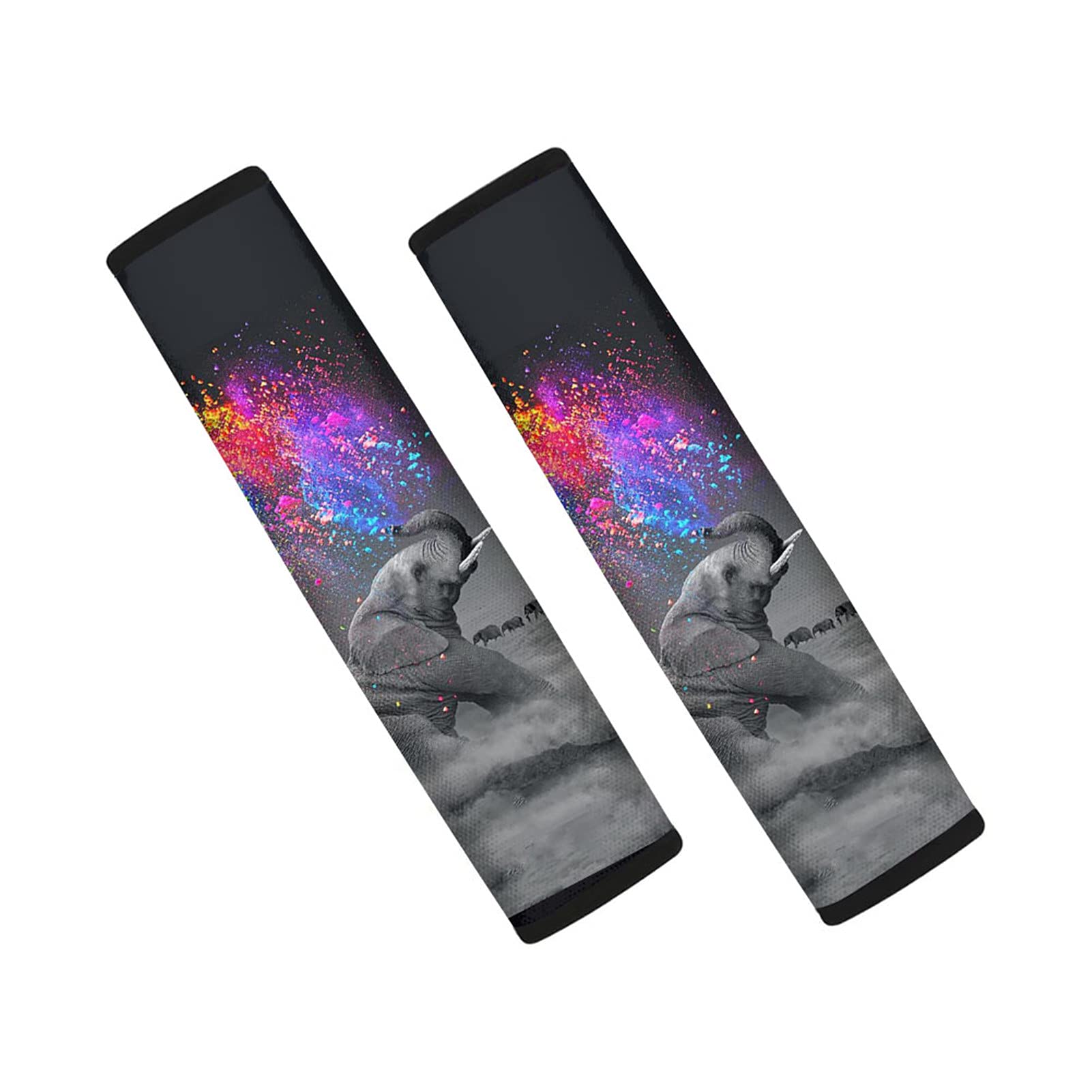 Showudesigns Highland Cow Sunflower Car Seat Belt Covers for Kids Adults Universal Fit Seatbelt Strap Cover Backpack Harness Pads Animal Cattle Flower Car Seatbelt Covers — view 43