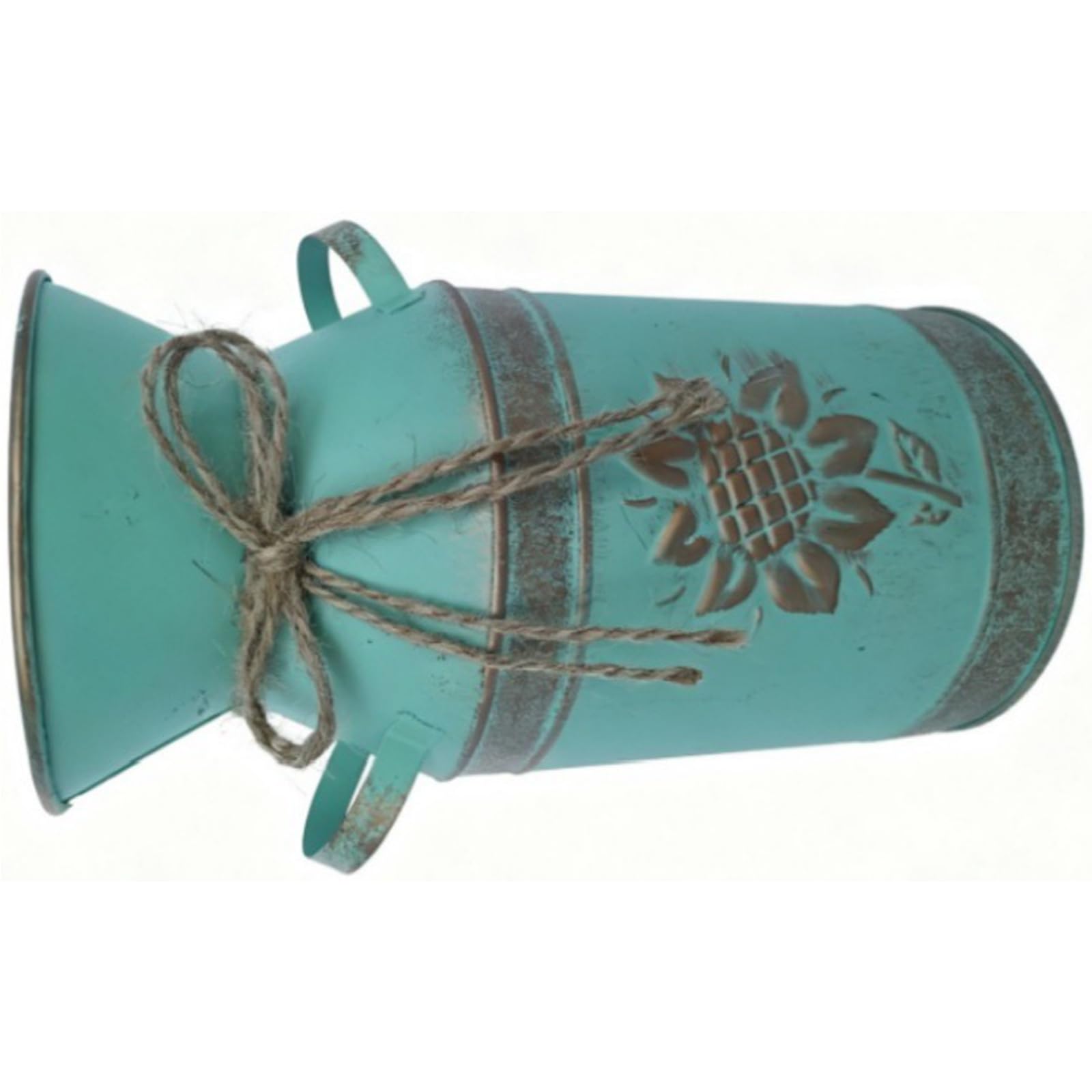our fave Decorative Iron Milk Bucket Vases Sunflowers Design for Farmhouses Interior Styling Home Decoration Flower Bucket