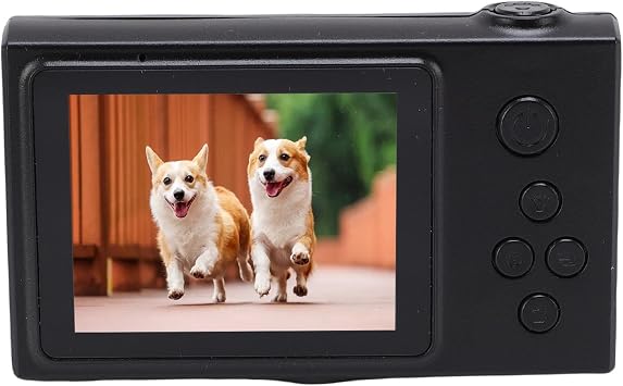 Digital Camera, 50MP 1080P HD Autofocus Mirrorless Vlog Camera for Photography Travel, Teens Beginners Black