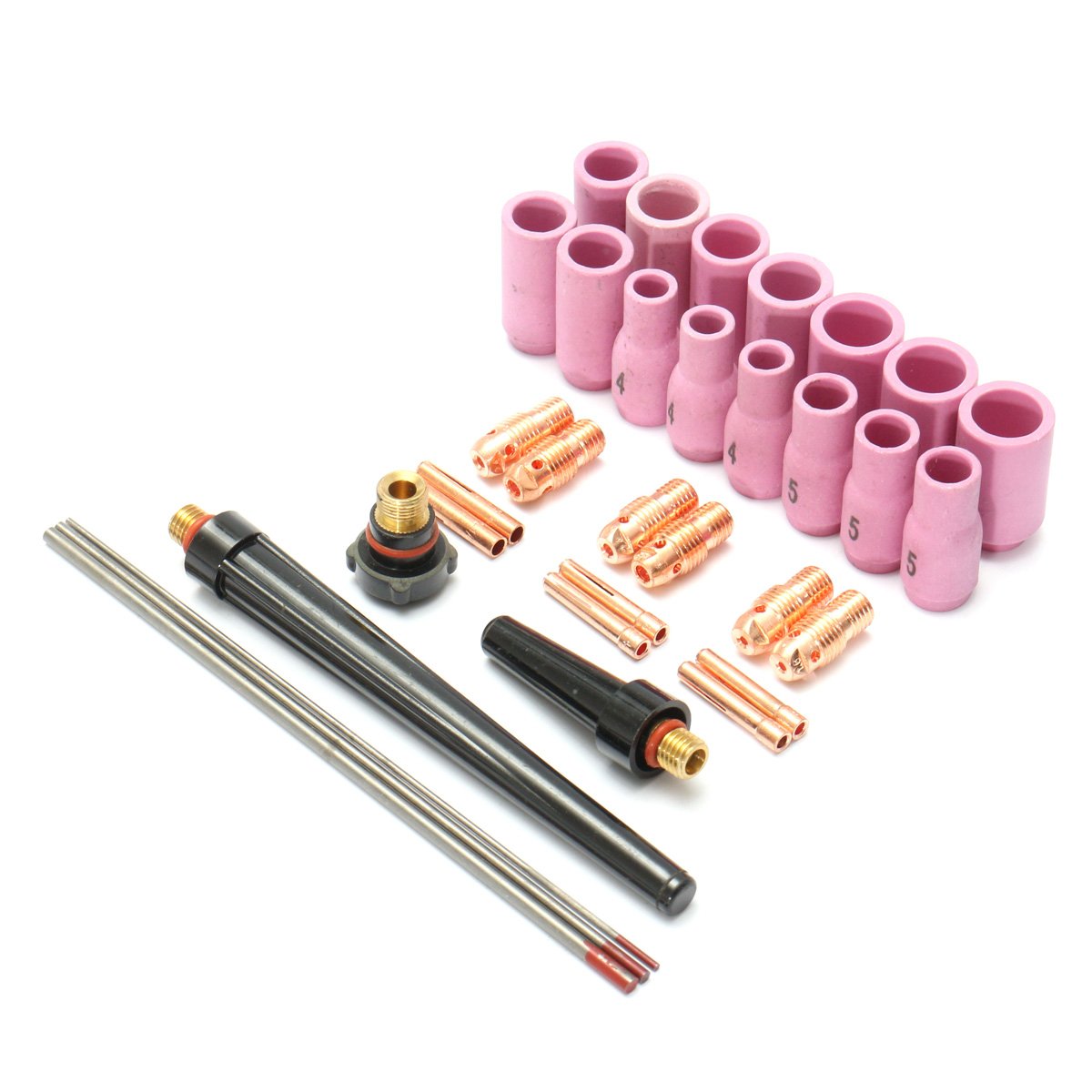 Kit consommables pour lampe de soudage WP9 buse TIG céramique 2.4 mm - 8