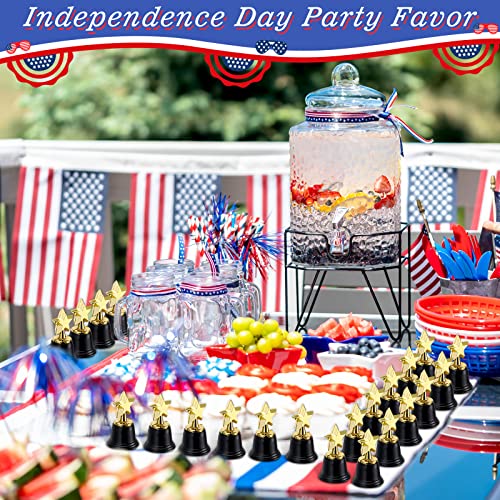 60 Pcs Mini Star Trophy Awards 4.5 Inch Gold Award Trophies Participation Trophy Plastic Trophy For Adults Kids Classroom School Party Favors Rewards Winning Prizes Competitions Goodie Bags Event #TOP2