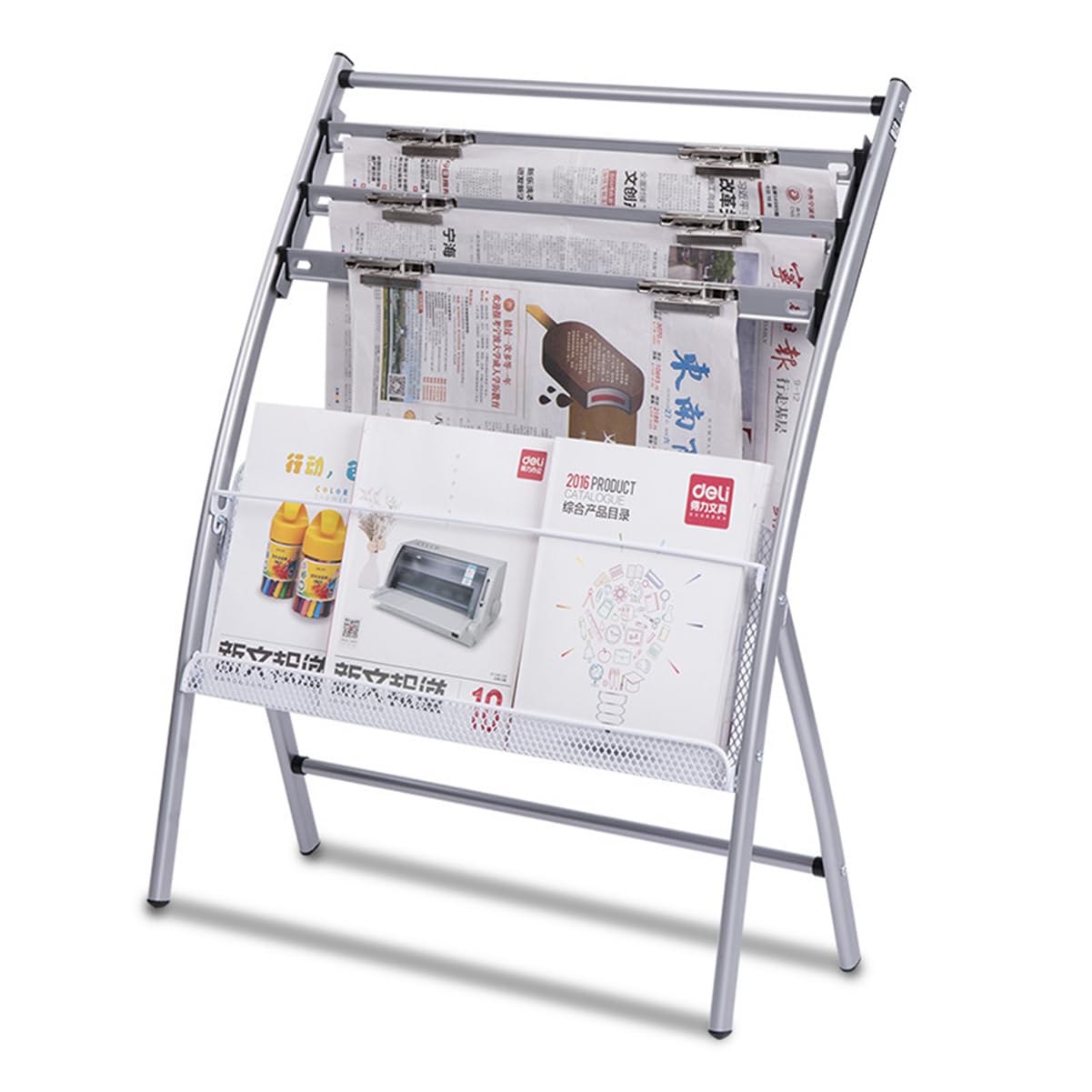 Expositor de folletos y revistas para optimizar su sala de espera