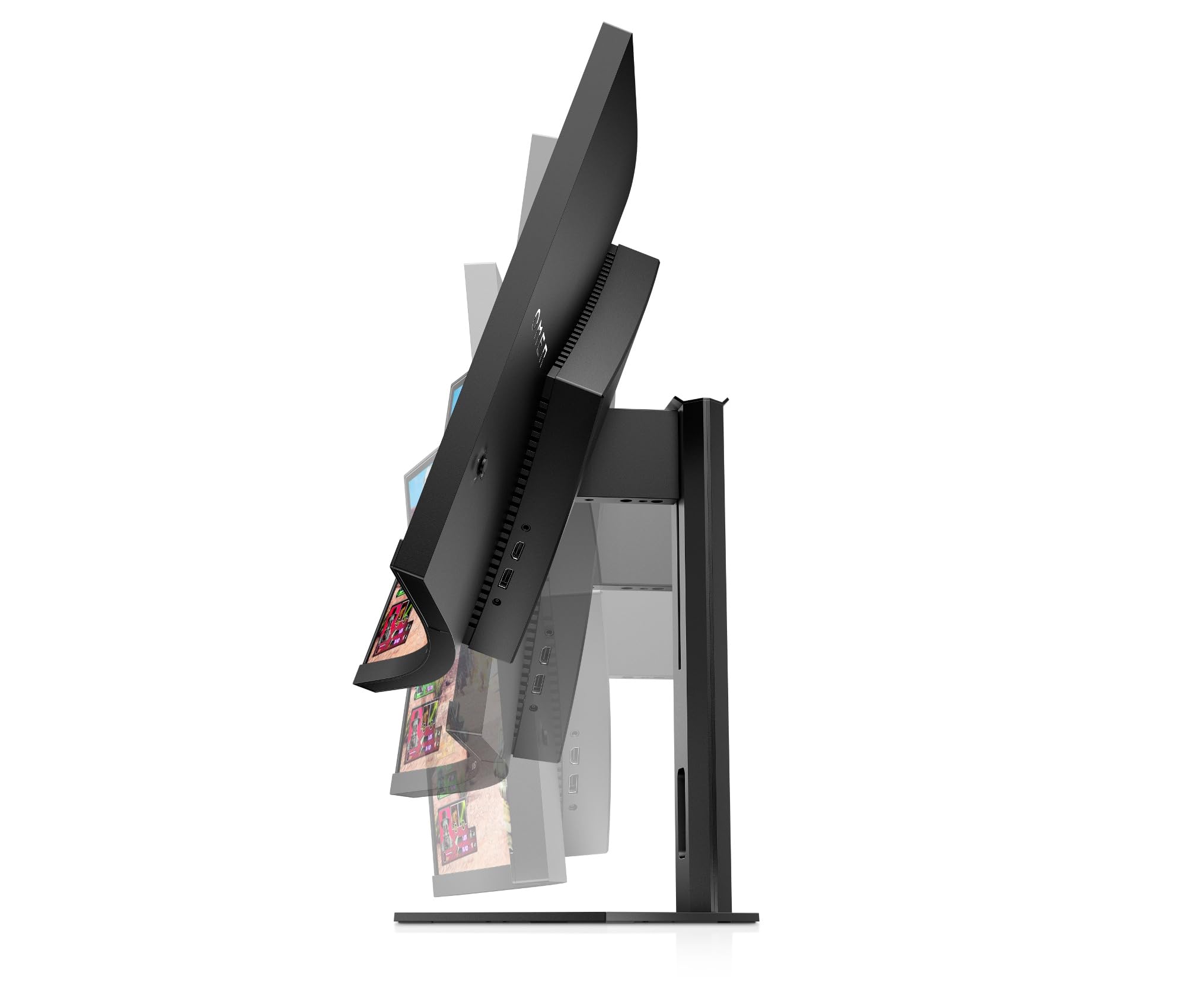 HP OMEN 27c Monitor Curvo da 27 pollici, Pannello VA 16:9 2K QHD 240Hz, 1 ms, DisplayHDR 400, Antiriflesso, 400 nits, AMD FreeSync, VESA, USB-A, Nero