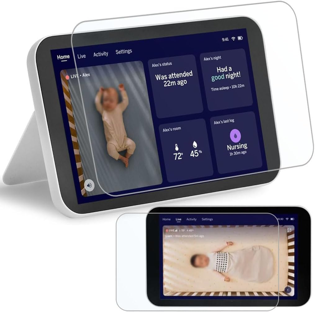 2 Pack Screen Protector for Nanit Display Screen 8" Video Monitor