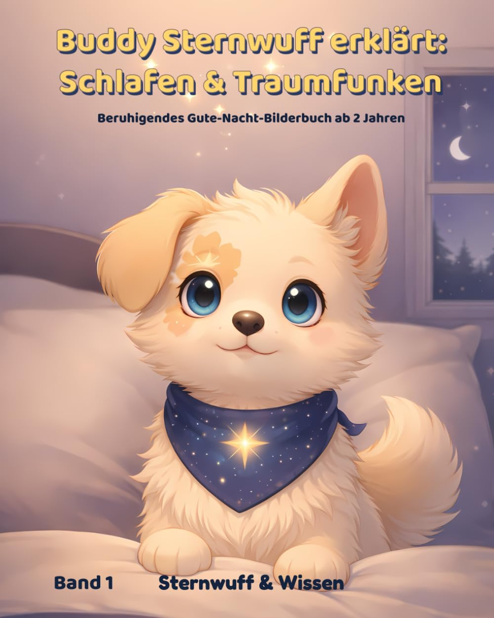 Buddy Sternwuff erklärt: Schlafen & Traumfunken: Beruhigendes Gute-Nacht-Bilderbuch ab 2 Jahren