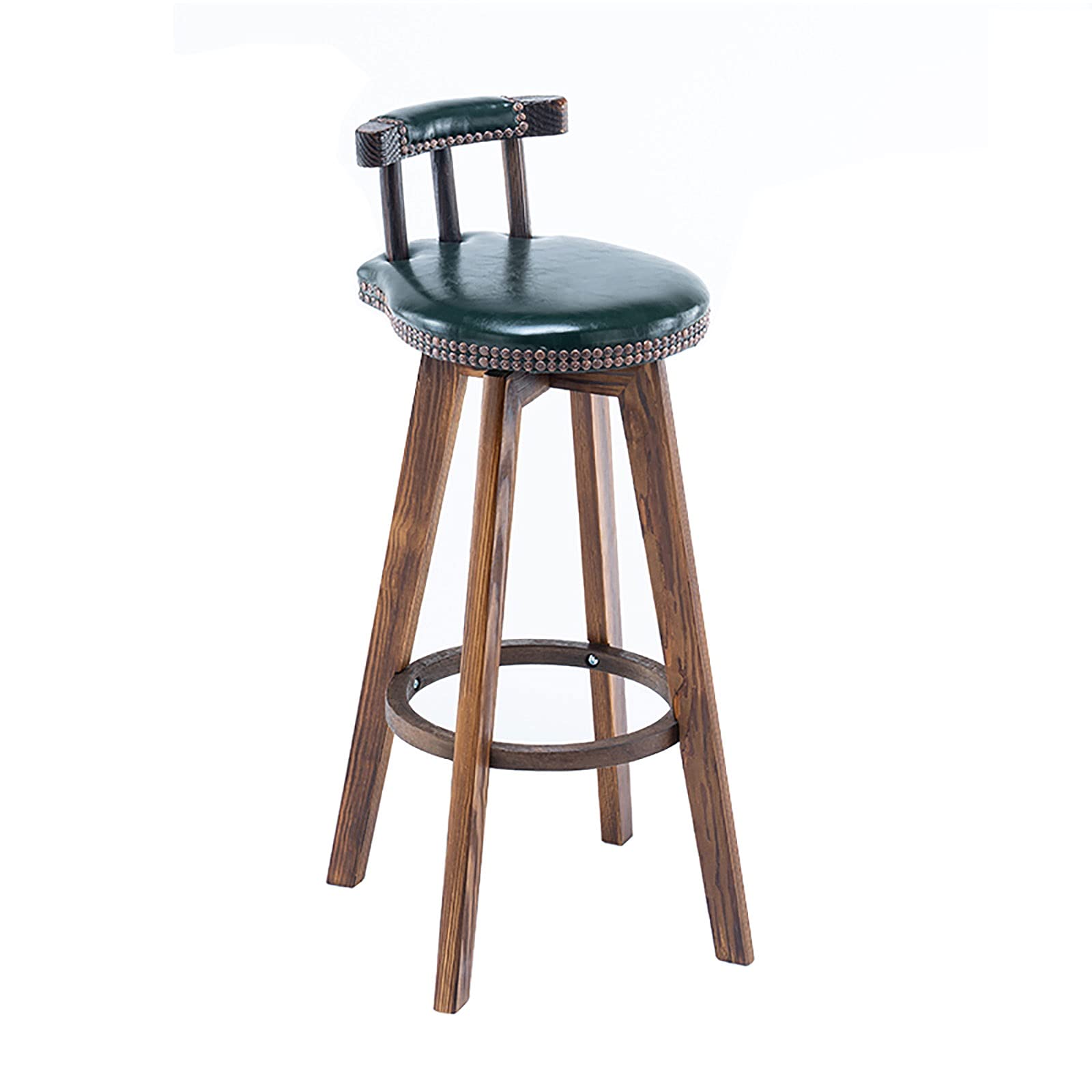 Amazon｜Barstool Counter Bar Chair, Swivel Vintage Barstool With