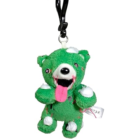 Amazon ゾンベアー ぬいぐるみキーホルダー Zombear グリーン ぬいぐるみ おもちゃ