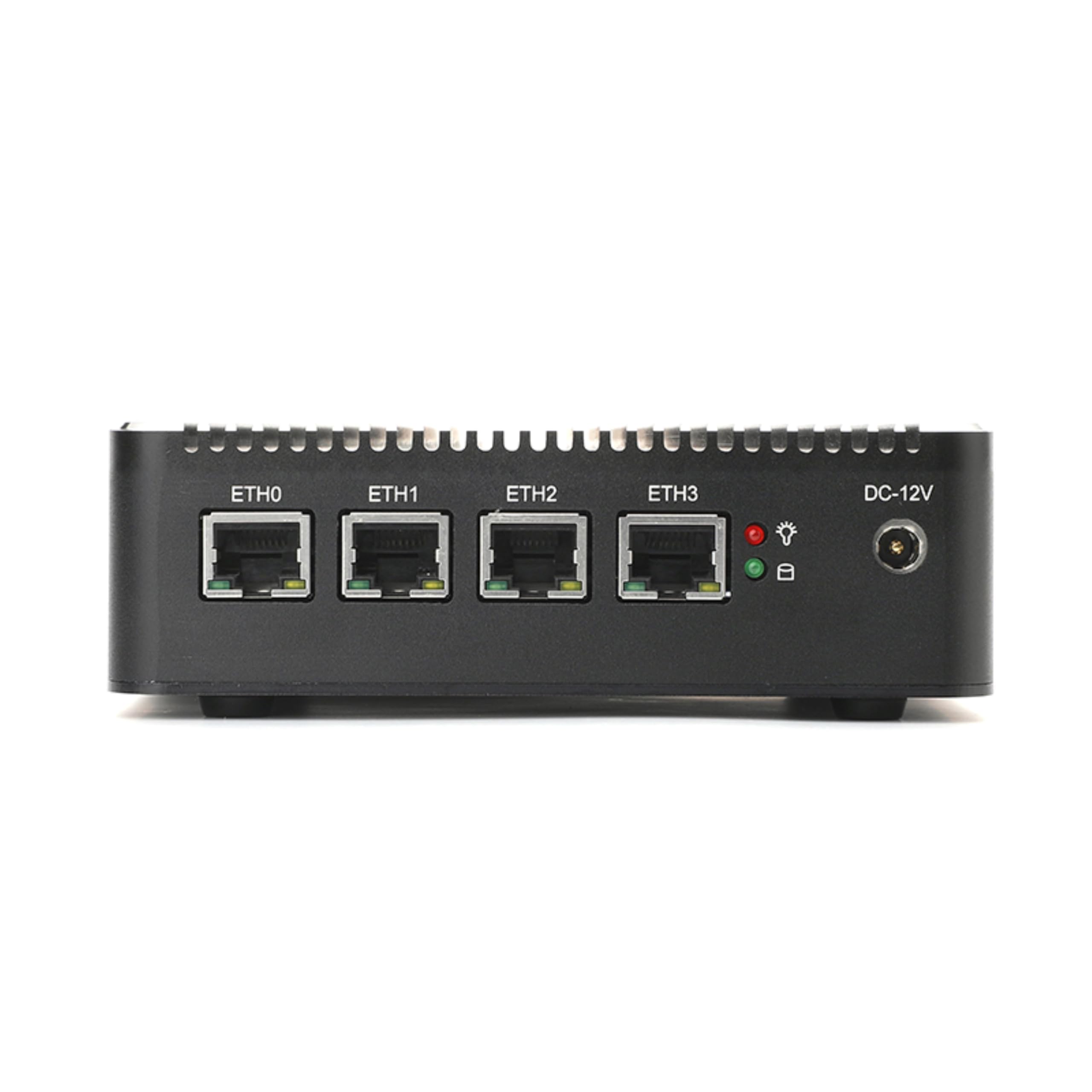 N2940 Quad Core Firewall Micro Appliance, Mini PC, Router con 8G RAM 128G SSD, 4 puertos RJ45 1GBE compatible con Pfsense OPNsense