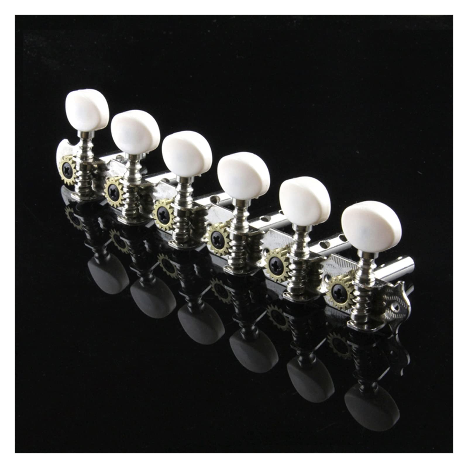 TSTS Tuning Machine Heads Tuning String Tuning Chiavi di Chitarra Aperta 6R Knobs per Chitarra per Chitarra A 12 Corde per Chitarre Classiche/acustiche
