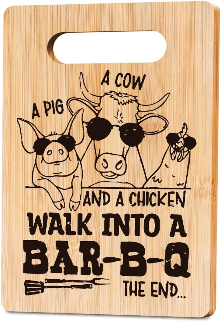Funny Charcuterie Board BBQ Barbecue Cutting Board Decor Gifts