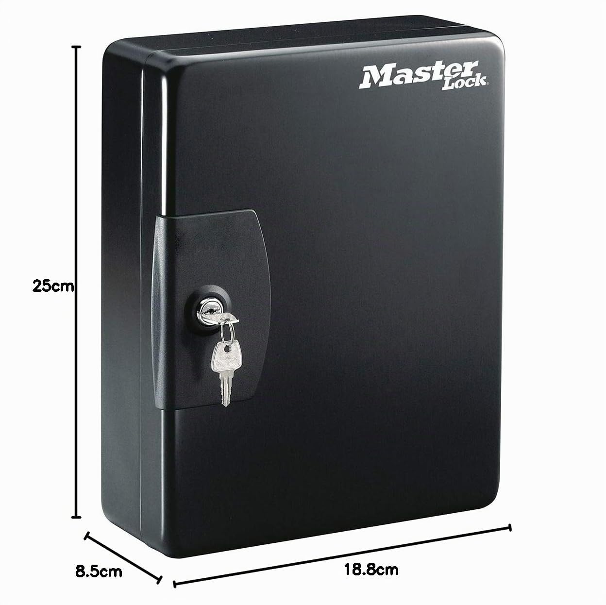 Master Lock Armoire à Clés [Fixation Murale] [25 Crochets] KB-25ML - 25 Porte-clés Inclus avec étiquettes