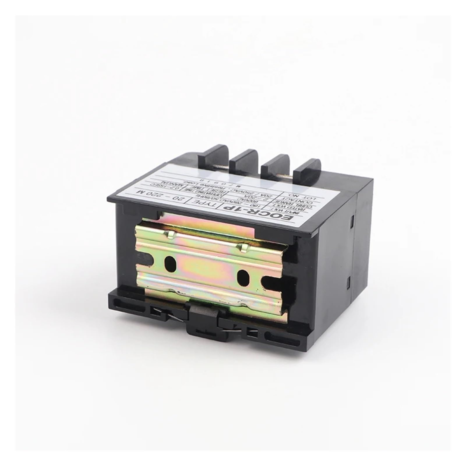 Relés monofásicos, relé electrónico de sobrecorriente, Ajuste de Tiempo, Corriente Ajustable, protección térmica del Motor EOCR-1P (220 V, 2-20 A)