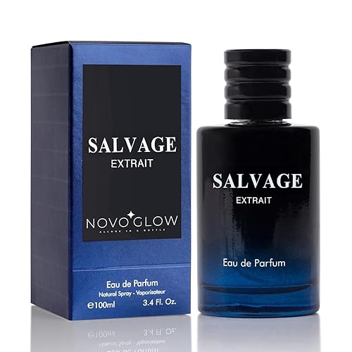 Sanvage Extrait Eau De Parfum para hombre Notas altas de pomelo y especias embriagadoras Notas base de esencia de lavanda y rica colonia de madera