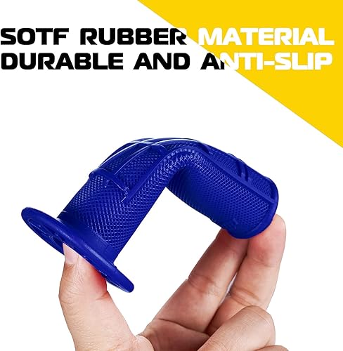 Miniatura 4 de Empuñaduras universales para manillar de 78 pulgadas, agarre de goma suave para motocicleta, para ATV Polaris Thumb Throttle Kid Youth 4 Wheeler