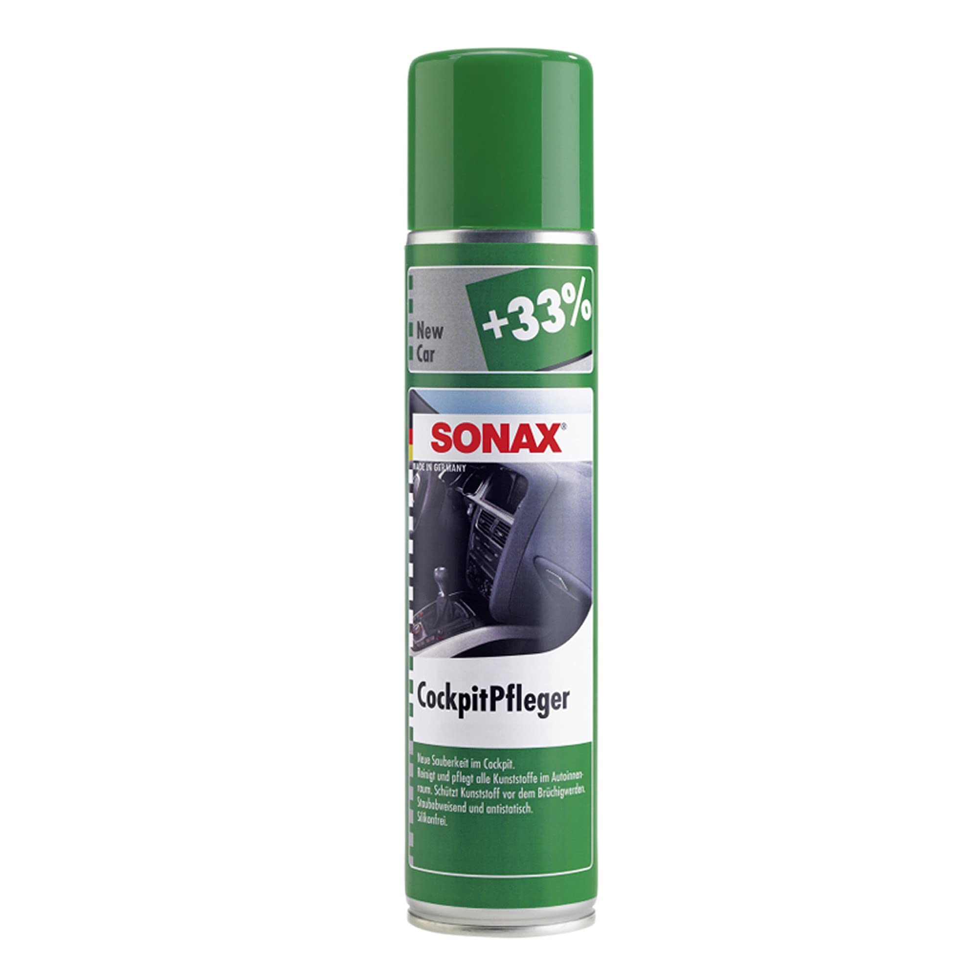 SONAX 6X 03563000 CockpitPfleger New Car Kunststoff Pflege Reiniger 400ml