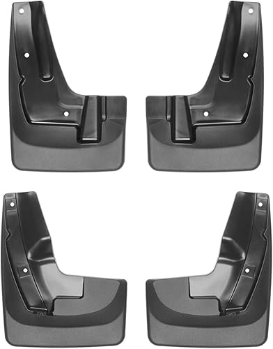 WeatherTech Guardabarros personalizado sin taladrar para Subaru Forester - Juego delantero y trasero (110061-120061), color negro