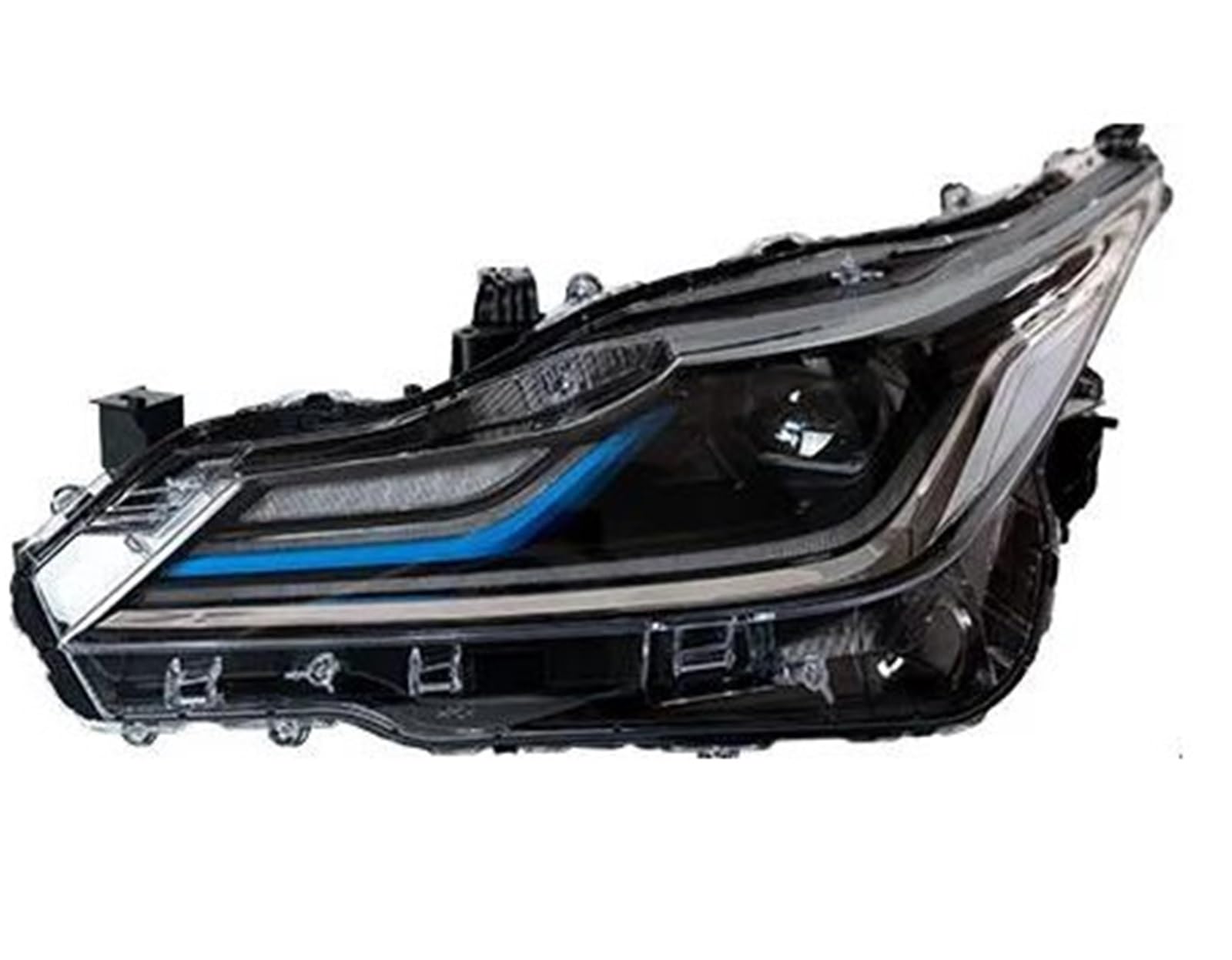 Headlight For Toyota For Corolla 2019-2021 Headlights DRL Running Lights Bi-Xenon Beam Fog Angel Eyes Headlight