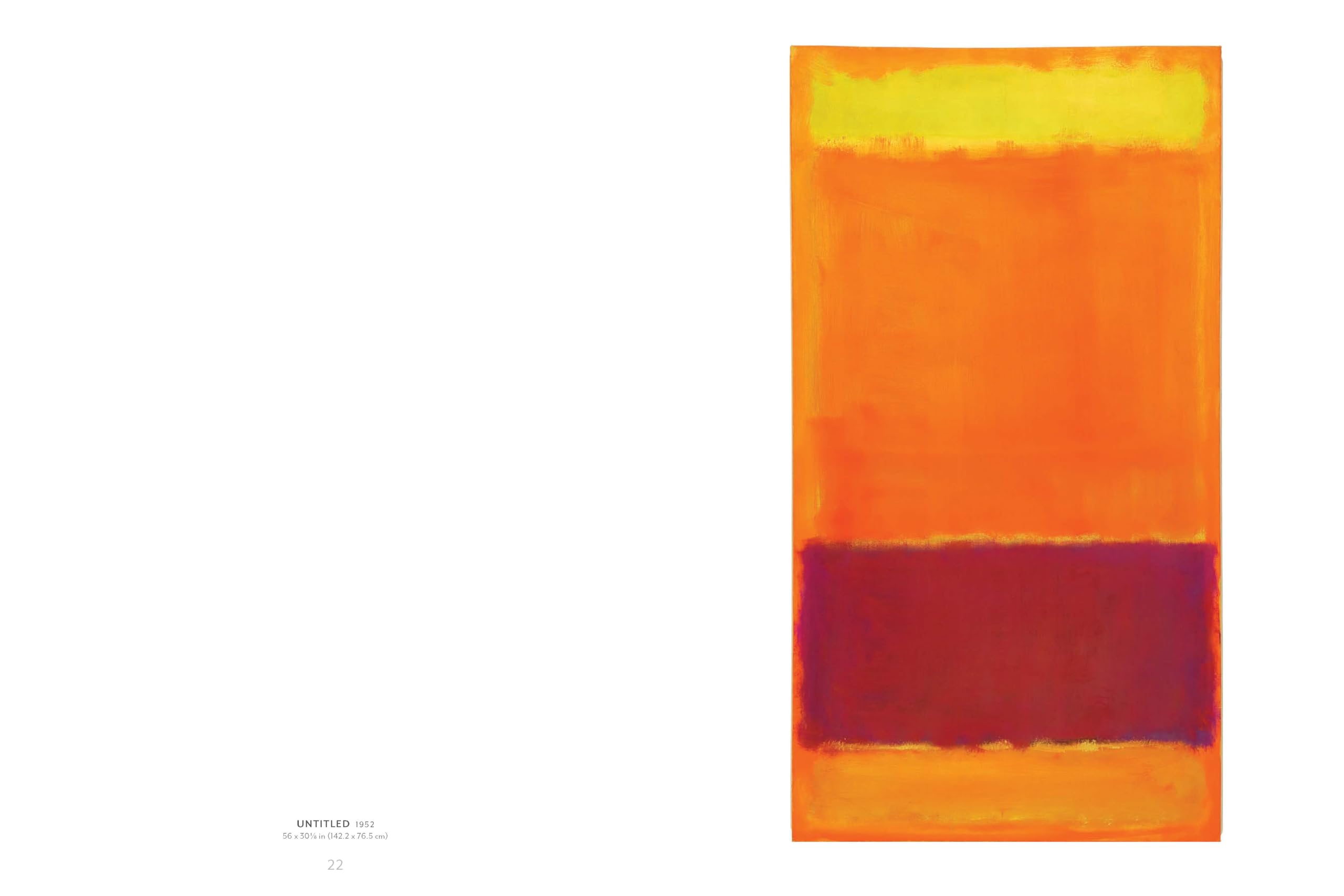 Rothko: The Color Field Paintings. With a foreword by Christopher Rothko