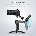 SmallRig Plastic Lightweight Adjustable Handle Sling Handgrip Only for DJI RS 4 Mini/RS 3 Mini Gimbal Handheld Stabilizer, with NATO Clamp and Cold Shoe Mount - 4197B | Adjustable Handle for Comfortable, Stable Handheld Shooting