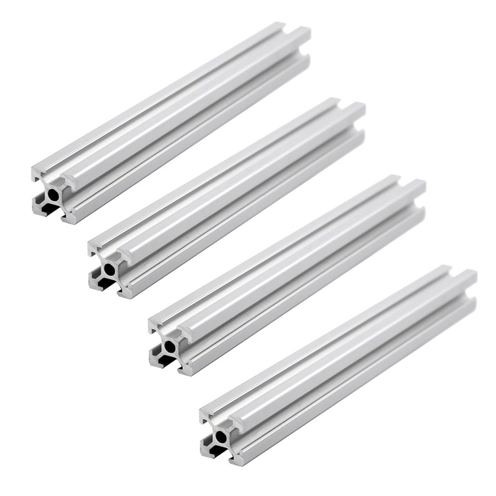 2 Profilés Aluminium 4040 1000mm - Type T - Pour Imprimante 3D CNC
