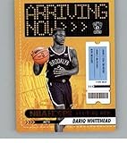 2023-24 Hoops Arriving Now #17 Dariq Whitehead Brooklyn Nets NBA Basketball Trading Card