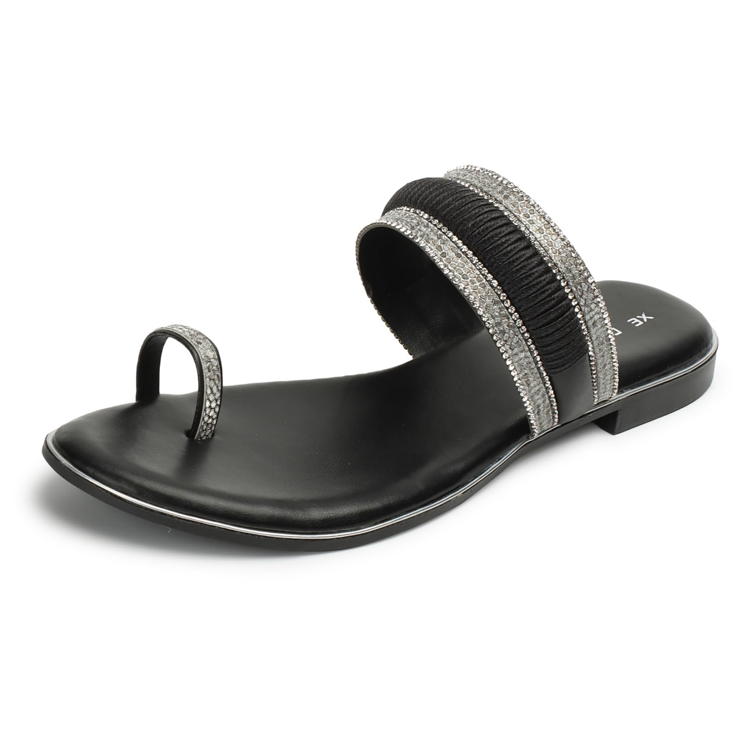 XE Looks Black Comfortable & Fancy Slippers For Women For Women & Girls footwear (B0CD81YZY9) Amazon Price History, Amazon Price Tracker