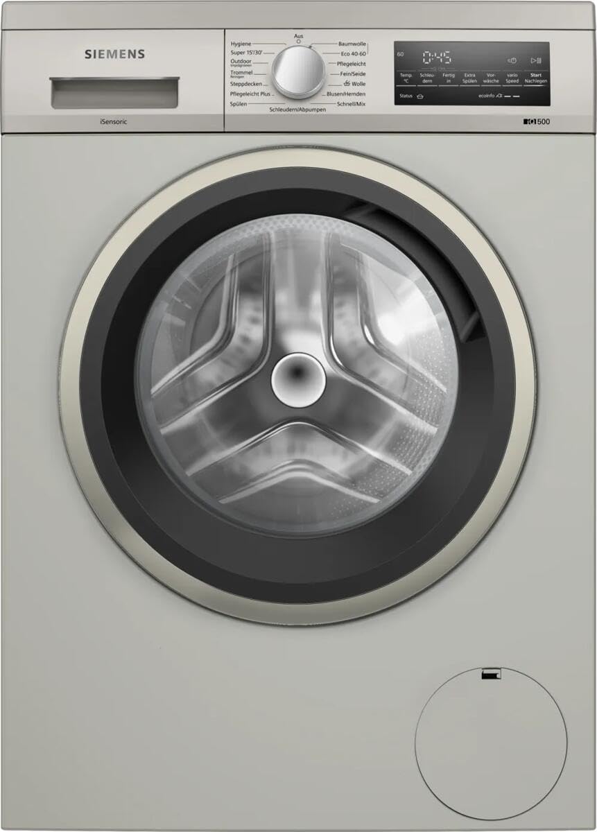 Siemens WU14UTS8, iQ500 - Lavatrice sottopiano 9 kg, 1400 giri/min, sistema antimacchia, smartFinish per meno stiratura, lavaggio rapido con speedPack L, waterPerfect Plus, funzione di riaggancio,