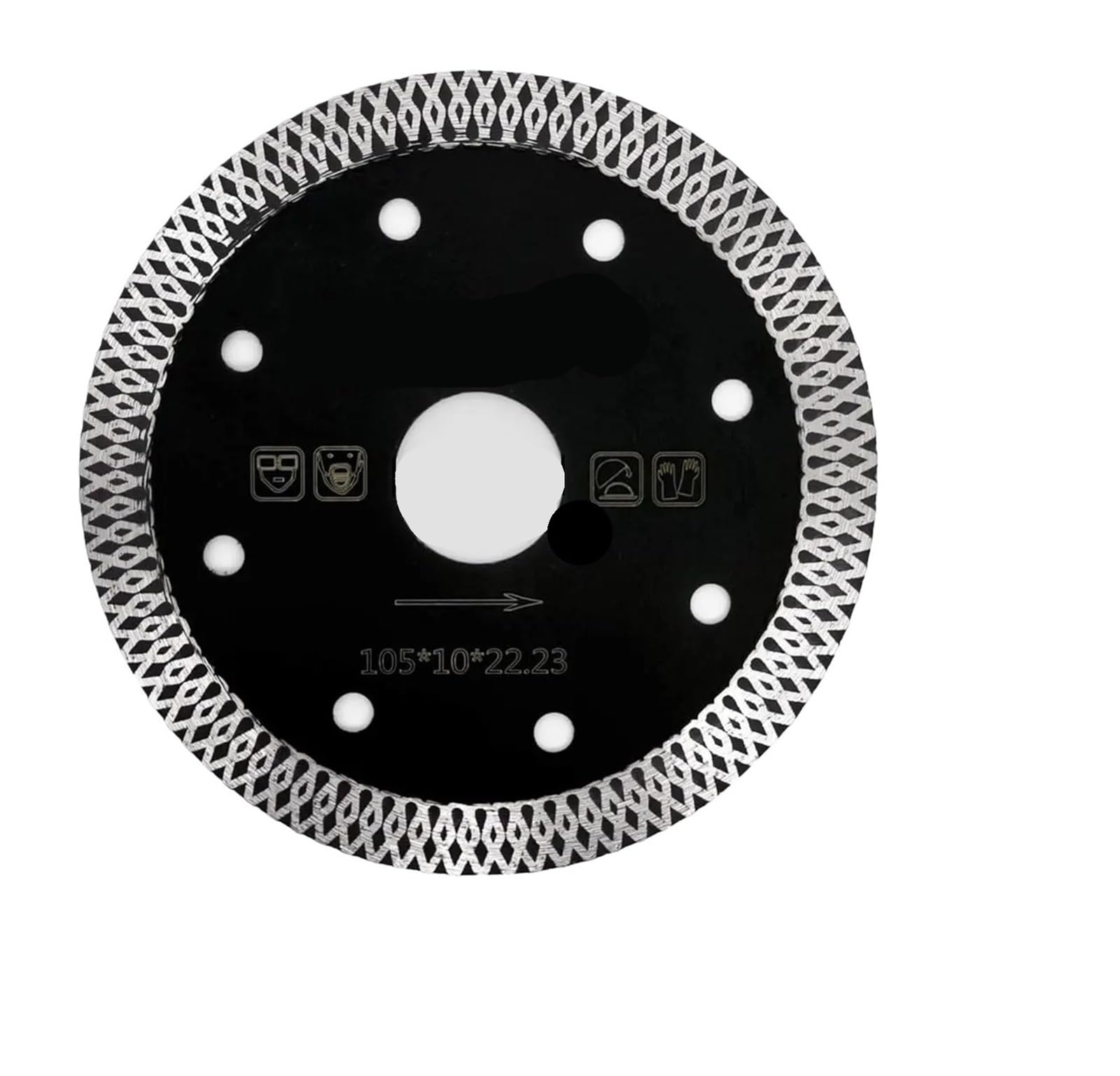 1 hoja de sierra for azulejos porcelana súper delgada (7/8", 5/8" Arbor) | 1pc 115mm