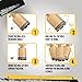 Calidad Diamond Core Drill Bit - Vacuum Brazed Diamond Hole Saw - High-Precision Core Drilling - Multi-Purpose Drill Bit for Stone, Ceramics, and Tiles - Hole Saw Drill Bit - for Angle Grinder - 35mm