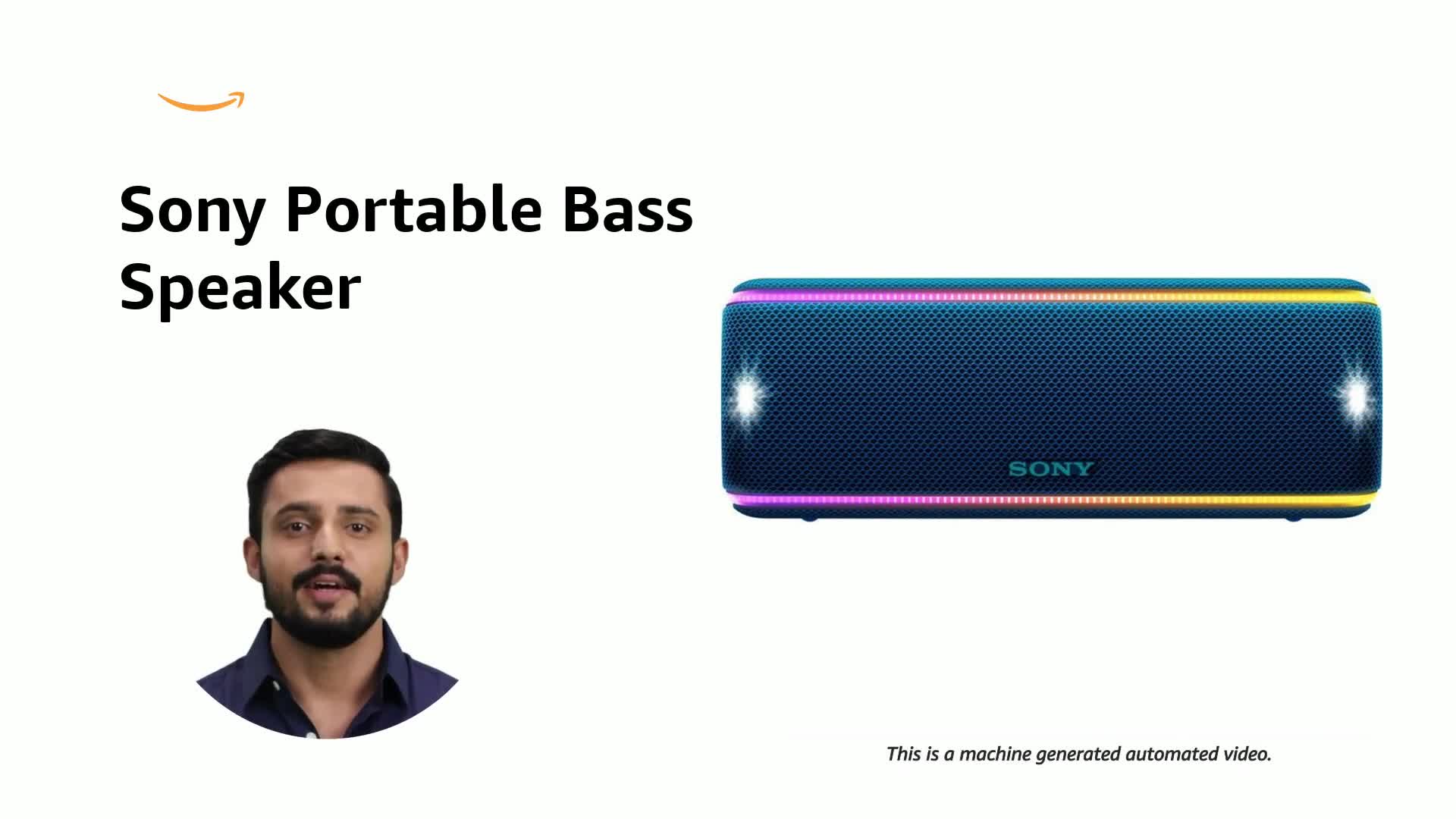 Sony SRS-XB31 Extra Bass Portable Waterproof Wireless Speaker with