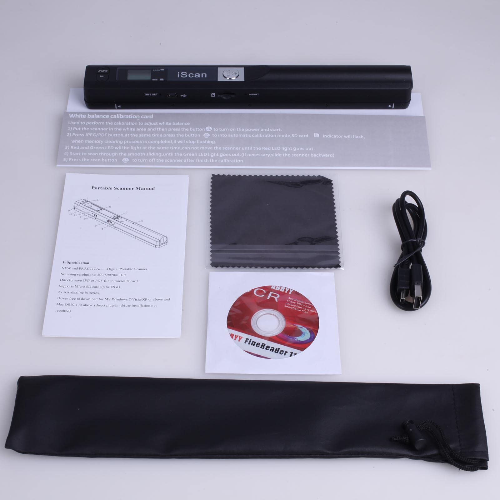 Amazon | iScan Mini ハンドヘルド ポータブル スキャナー 300/600