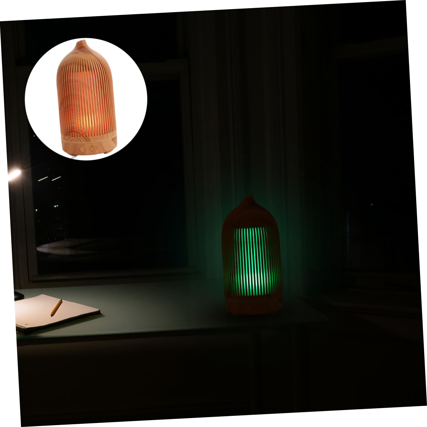Veemoon 1pezzi Umidificatore Usb Mini Diffusore Per Scrivania Sicuro e Silenzioso Decorazione Per Casa e Ufficio Funzione Spegnimento Automatico