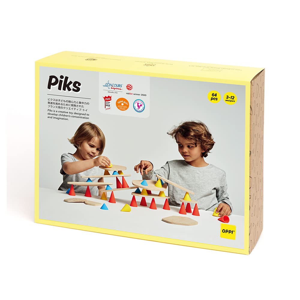 Amazon | Piks (ピクス) Big kit (ビッグ・キット) 64pcs 脳トレミニ
