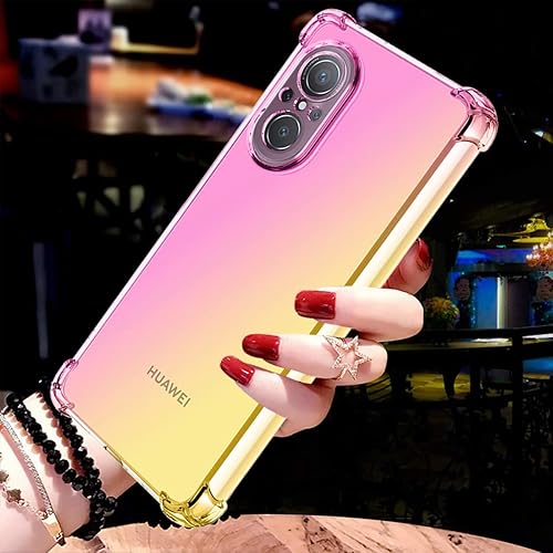 Miniatura 5 de Funda para Nova 9 SE/Honor 50 SE JLN-LX1 JLN-LX3, funda transparente para teléfono con degradado, delgada, antiarañazos, flexible, funda protectora