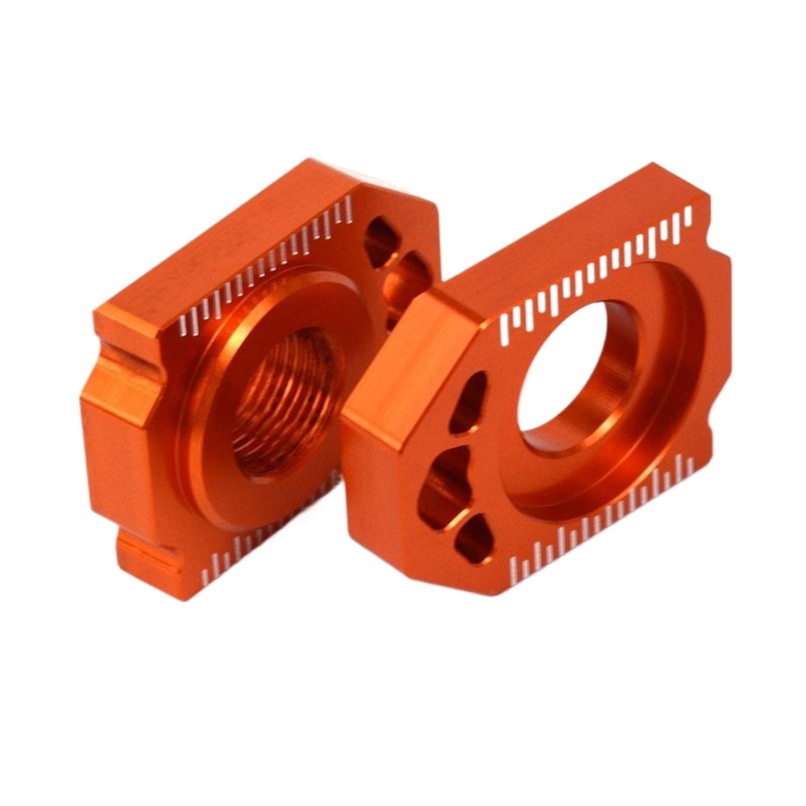 Protection De Chaîne Bloc d'essieu de réglage de chaîne arrière CNC, Convient pour SX SXF XC XCF EXC EXCF XCW XCFW 85-530 Dirt Pit Bike