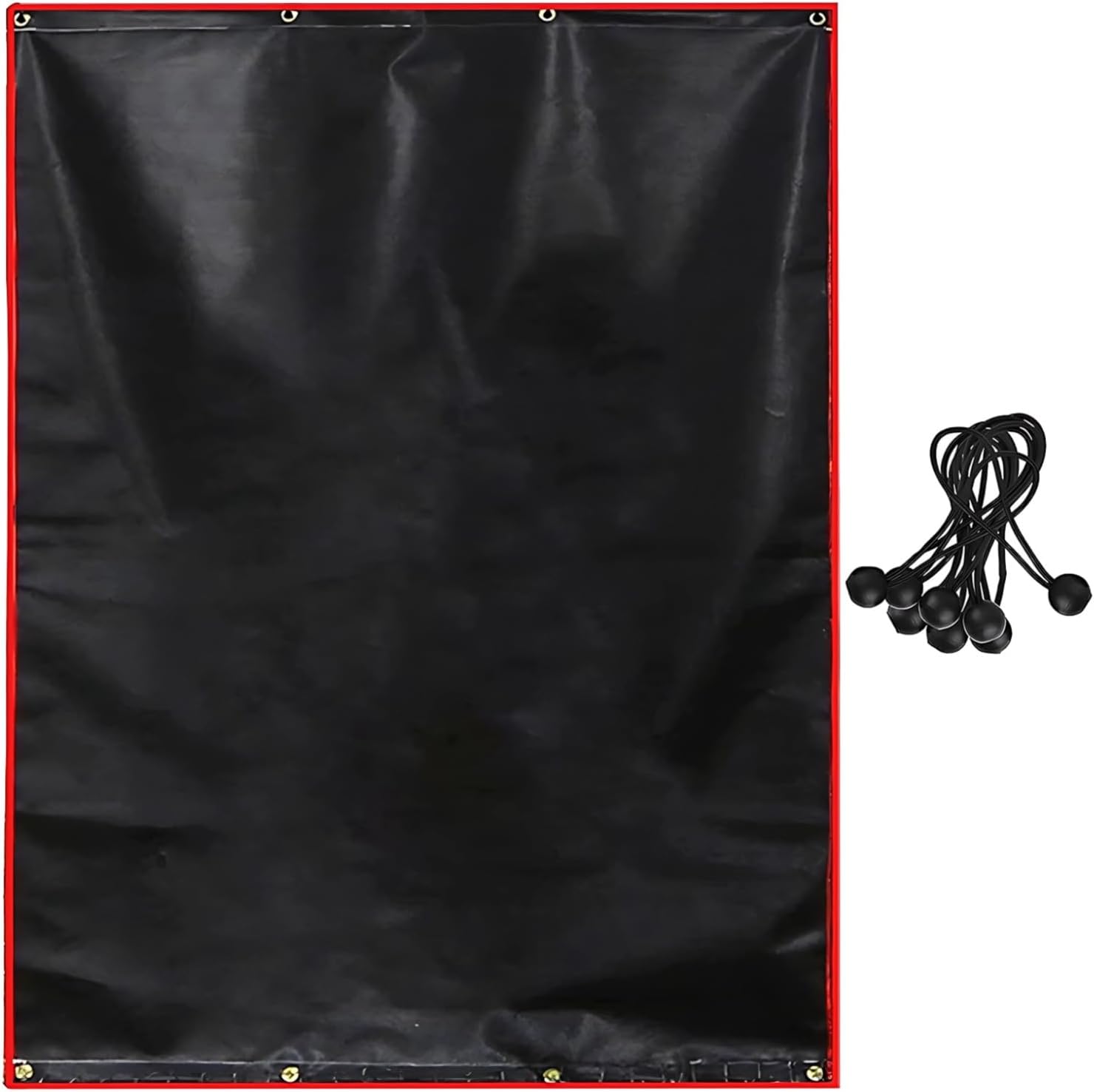 Impact-Resistant Baseball Softball Backstop Net, Sturdy Nylon for Batting Cages, 8 Hooks Included, Easy Setup for Practice