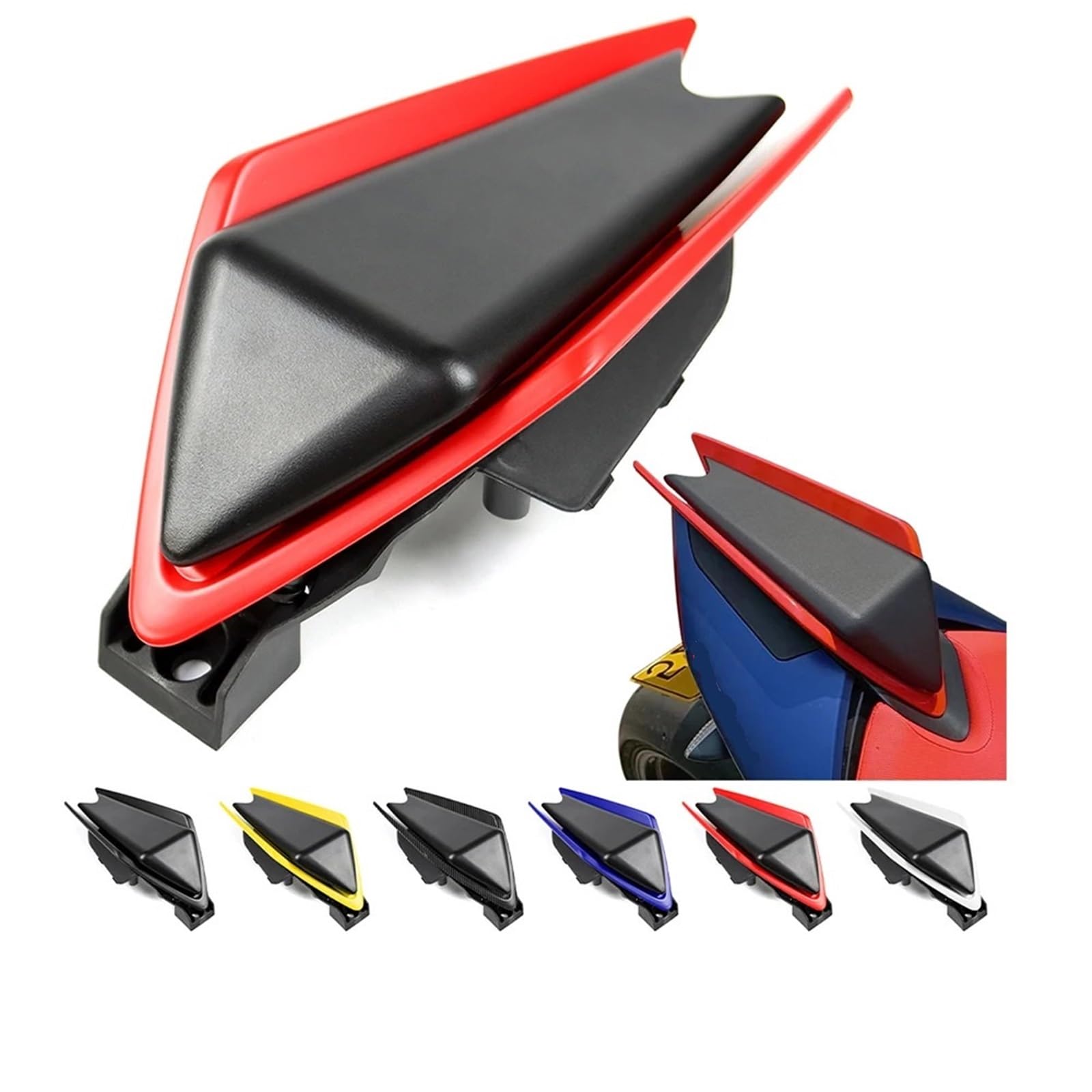 Tylna osłona siedzenia pasażera motocykla Solo Seat Hump pasuje do Aprilia RS 660 Tuono RSV4 1100 2021-2022 Owiewka motocyklowa(Red)