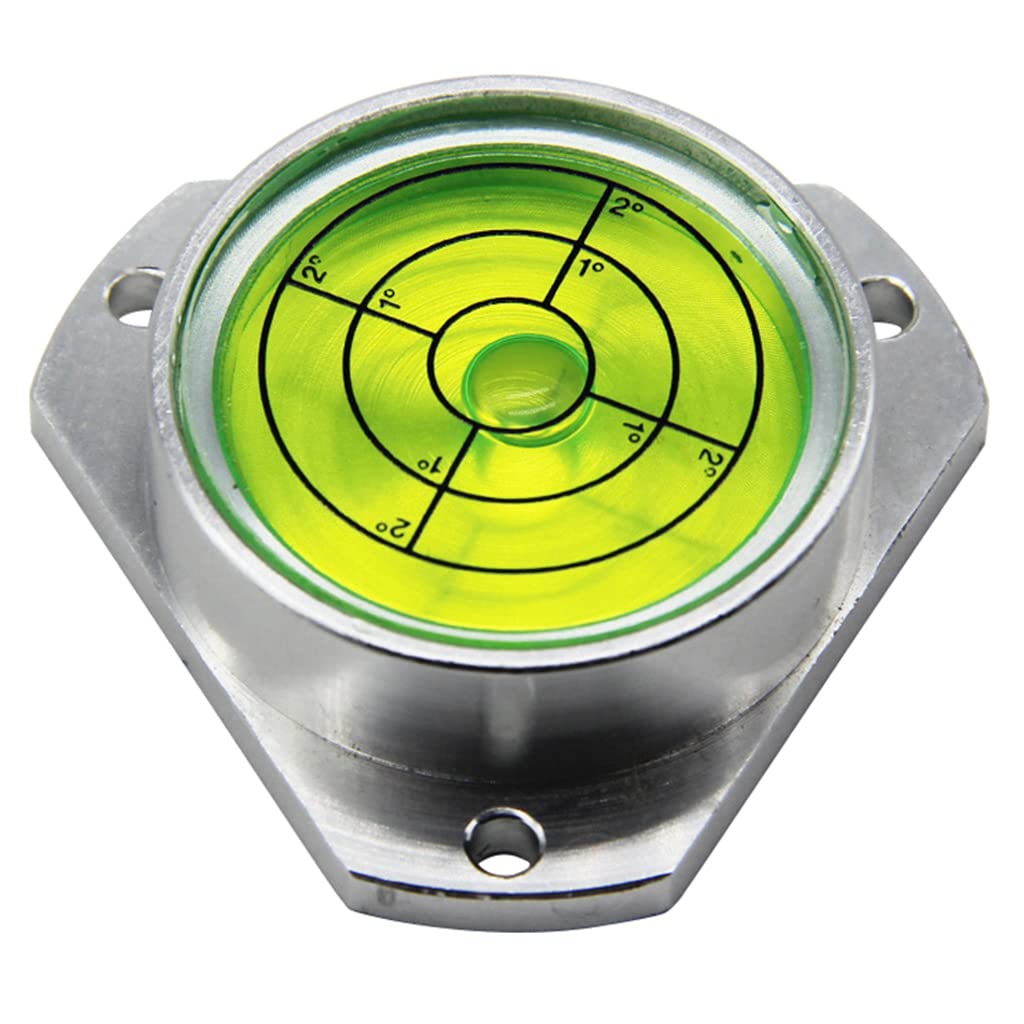 High Accuracy 30' /2mm D28mm Alloy Metal for Shell Bubble Horizontal Spirit for Tri Horizontal
