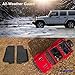 OEDRO Floor Mats Compatible for 2018-2021 Jeep Wrangler JL JLU 4-Door, Black TPE All Weather Guard, 1st & 2nd Row Custom Fit Full Set Liners