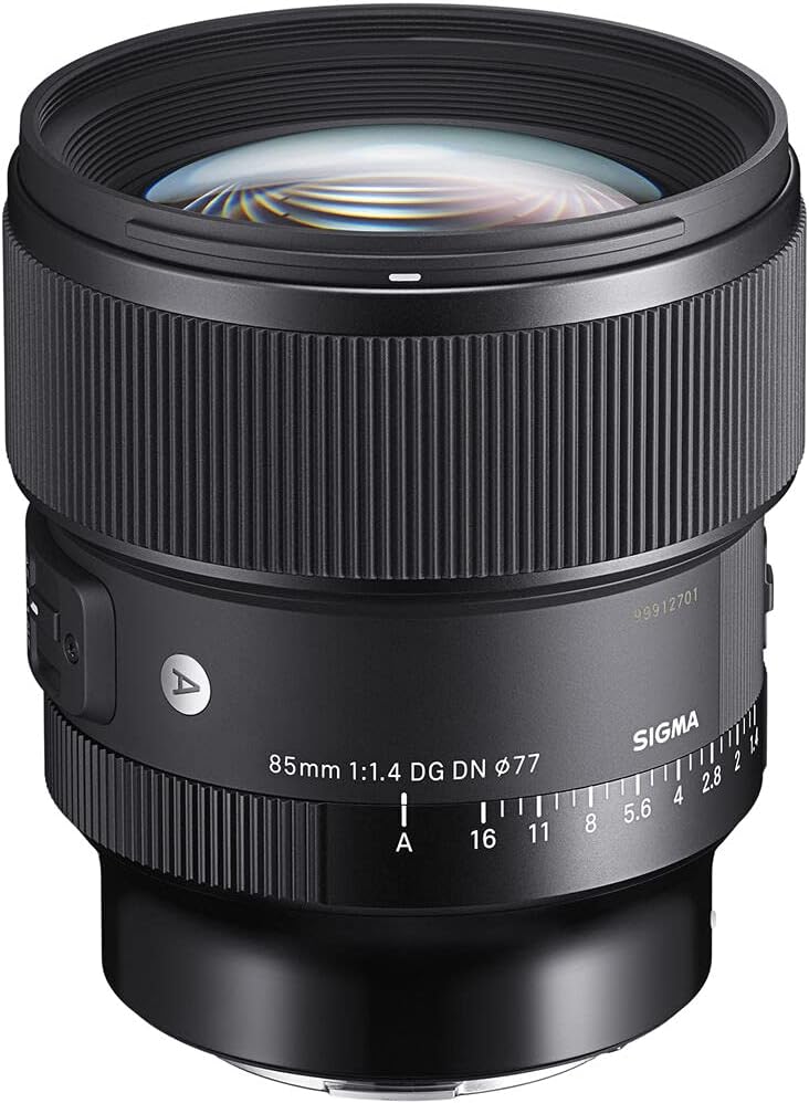 Sigma 85mm f/1.4 DG DN Art Lens for SonyE (322965) Bundle + Backpack + 64GB Card + Lens Case + Card Reader + 3 Piece Filter Kit + Cleaning Set + Flex Tripod + Memory Wallet + IR Remote + Cap Keeper