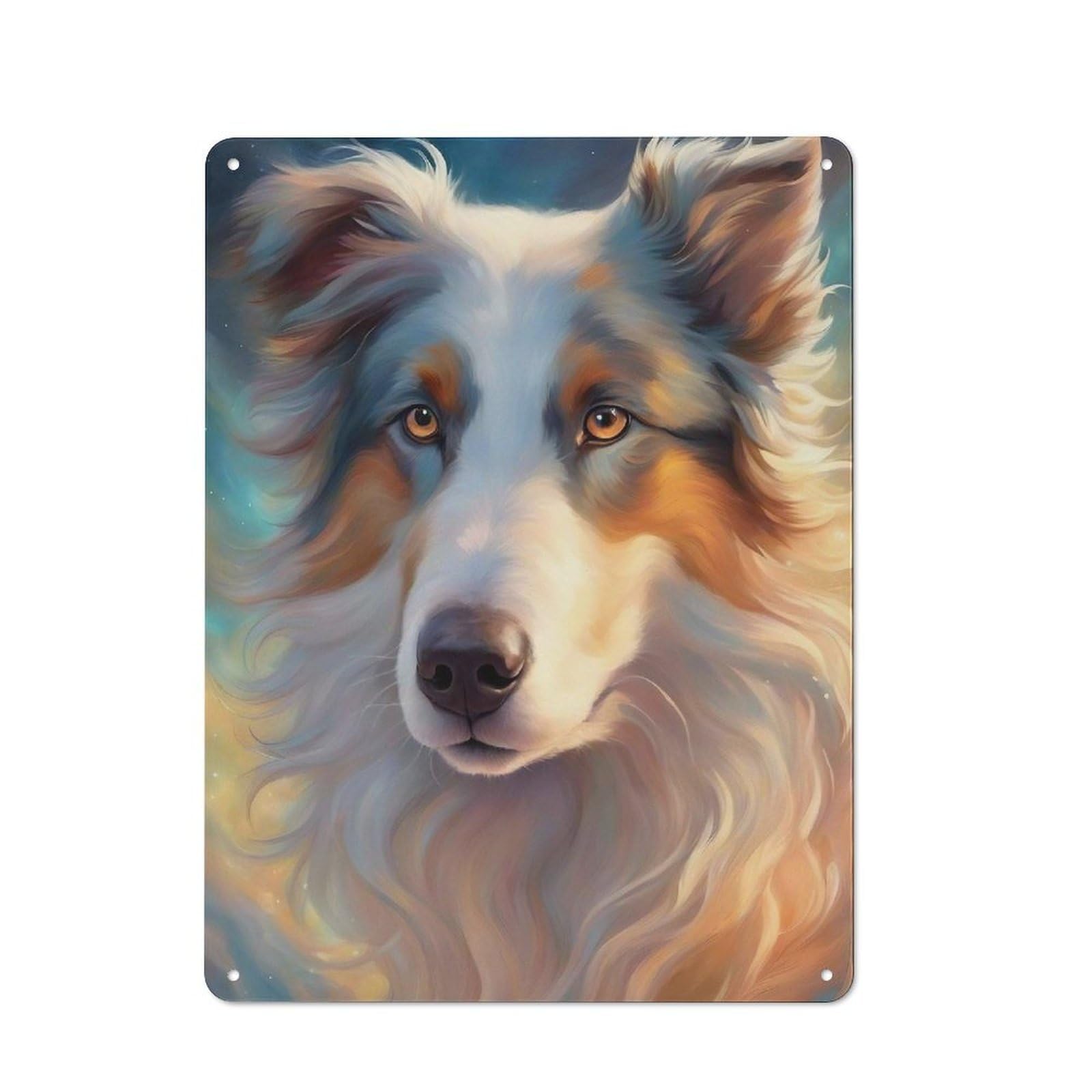 Dog00078 Tin Sign 40x30cm, Rustic Home Bar Decor for Cafe, Pub, Workshop Or Home Bar, for Casual British Interiors