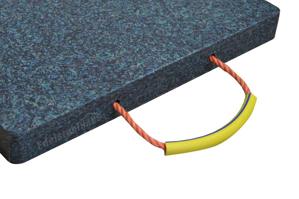 4 Stück Abstützplatten 300x300x40mm, 8t, Unterlegplatten, Kranplatten, Kranabstützplatten, LuxTek