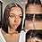 Qangelabeauty Wear and Go Glueless Bob Wig, 10 Inch, 180% Density, Human Hair, Natural Black, No Shedding, No Tangle, Adjustable Elastic Cap
