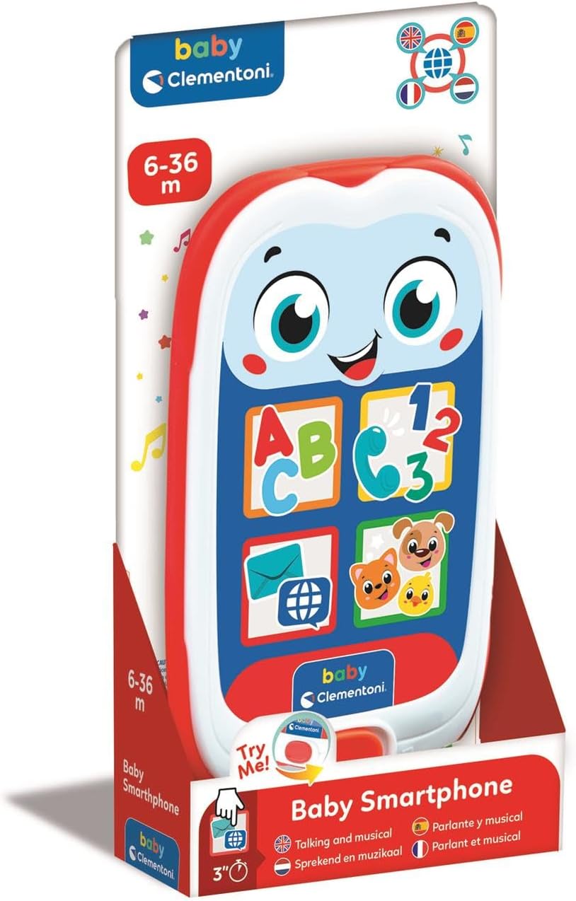 CLEMENTONI -17528-BABY Smartphone (LOC1) -K-