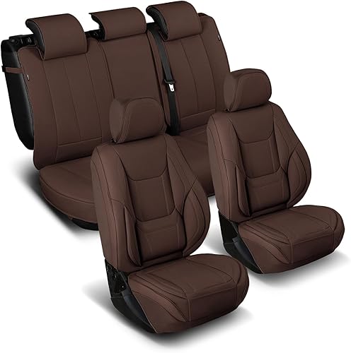 Miniatura 16 de Coverland Fundas de asiento de automóvil personalizadas compatibles con BMW X1 2013-2025, funda de asiento impermeable de espuma viscoelástica