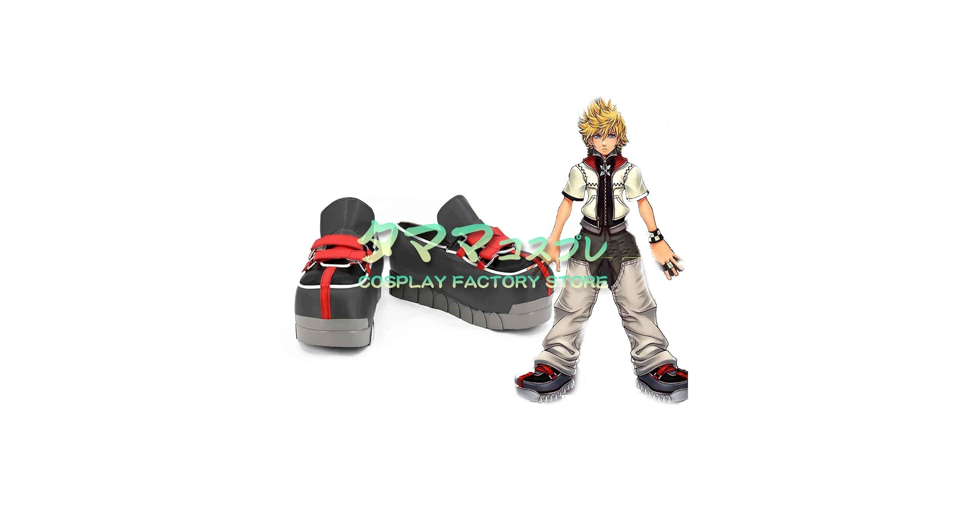 キングダムハーツ ミニラグ ロクサスモデル 61SMUK73PZL.jpg_BO30,255,255,