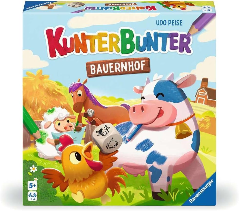 Kunterbunter Bauernhof - Kinderspiel from 5 years