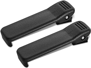 abcGoodefg Belt Clip for Motorola PMNN4251 NNTN4497 NNTN4970 CP200D CP200 CP180 CP150 CP140 CP360 CP380 GP3688 EP450 PR400 Two Way Radios, 2 Pack