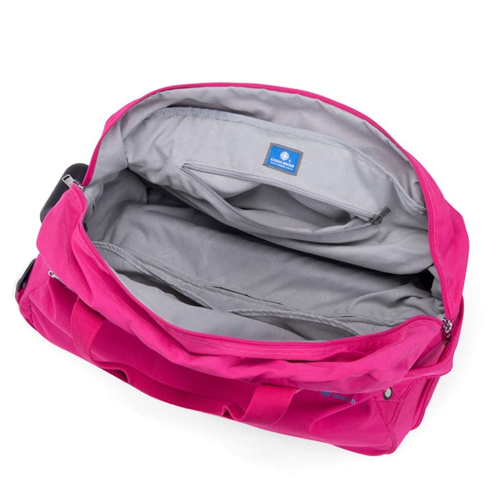 Maleta de Viaje Maleta con Ruedas Equipaje de Mano Maleta Ultraligera (Color : Rose Red, Size : 26 * 13 * 49cm) Little Surprise