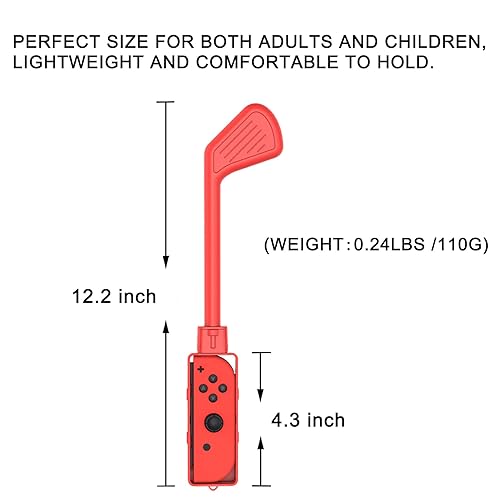 Miniatura 5 de Golf Clubs2 Pack SetCompatible with Mario Golf Super Rush , For Switch Game